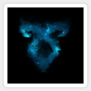 Shadowhunters rune - sand explosion (green galaxy small)  - The mortal instruments Sticker